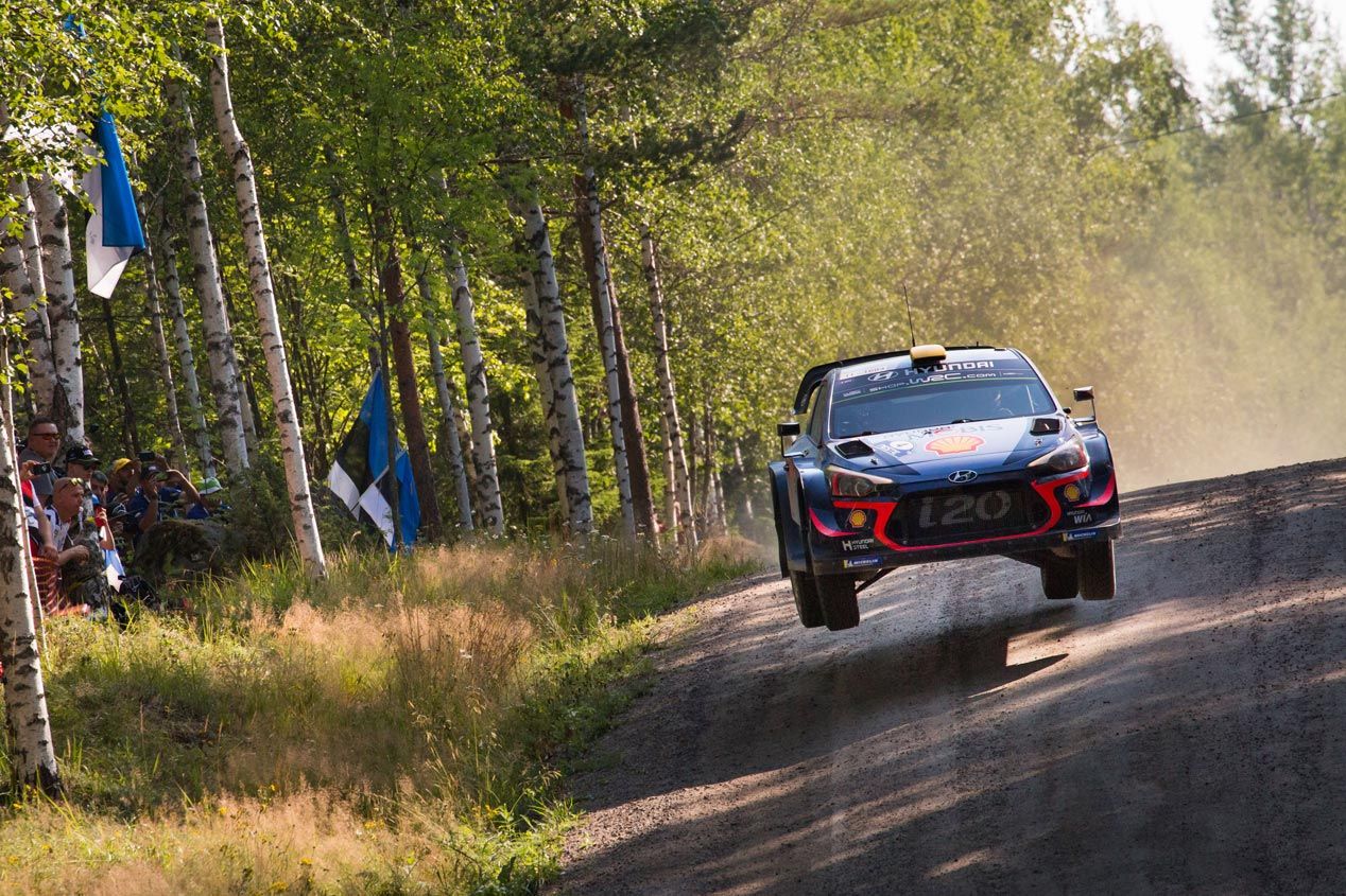 Las mejores fotos del Rally de Finlandia 2018