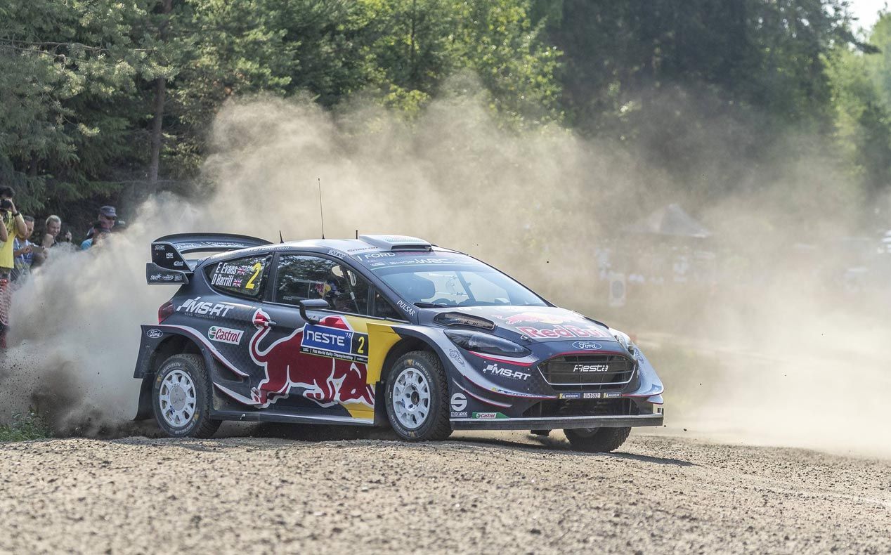 Las mejores fotos del Rally de Finlandia 2018