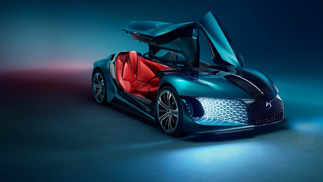 DS X E-Tense: dos coches en uno