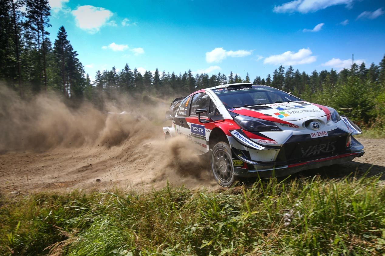 Las mejores fotos del Rally de Finlandia 2018