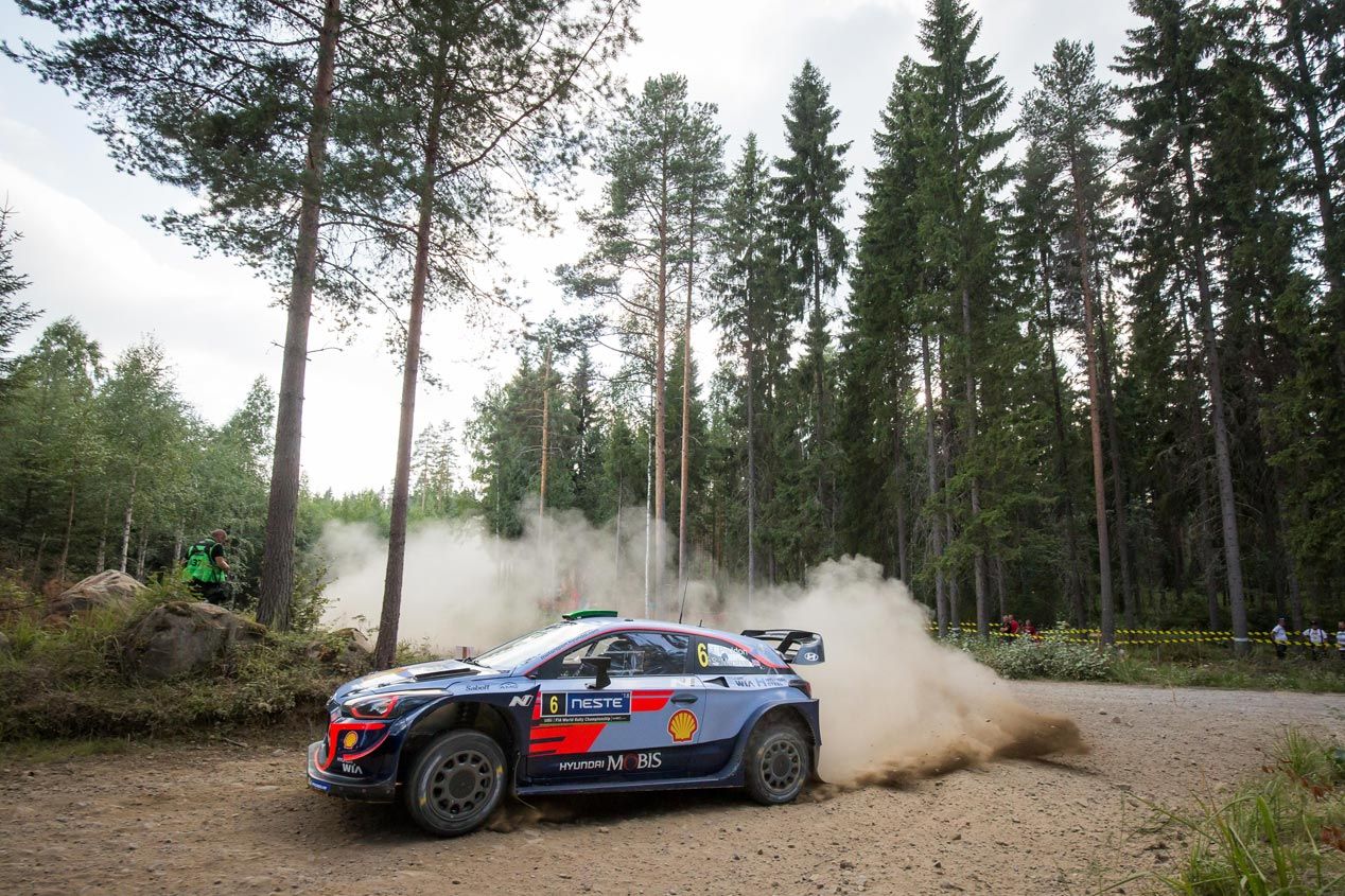 Las mejores fotos del Rally de Finlandia 2018