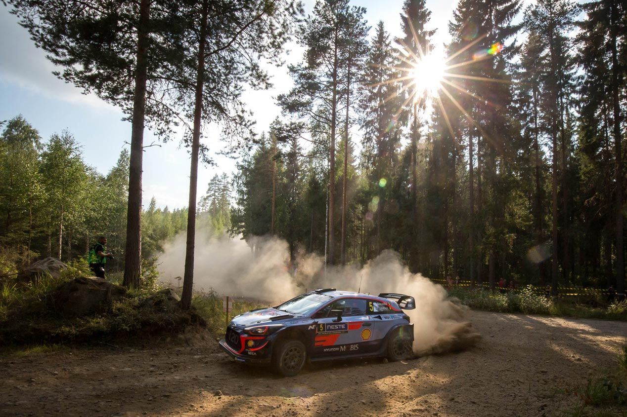 Las mejores fotos del Rally de Finlandia 2018