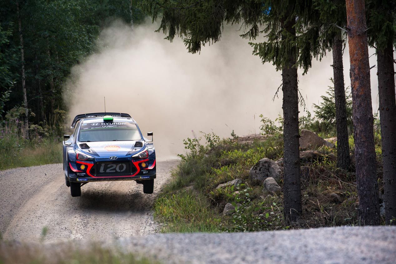 Las mejores fotos del Rally de Finlandia 2018