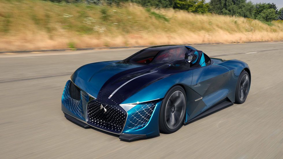 DS X E-Tense: el deportivo de ensueño y autónomo del futuro
