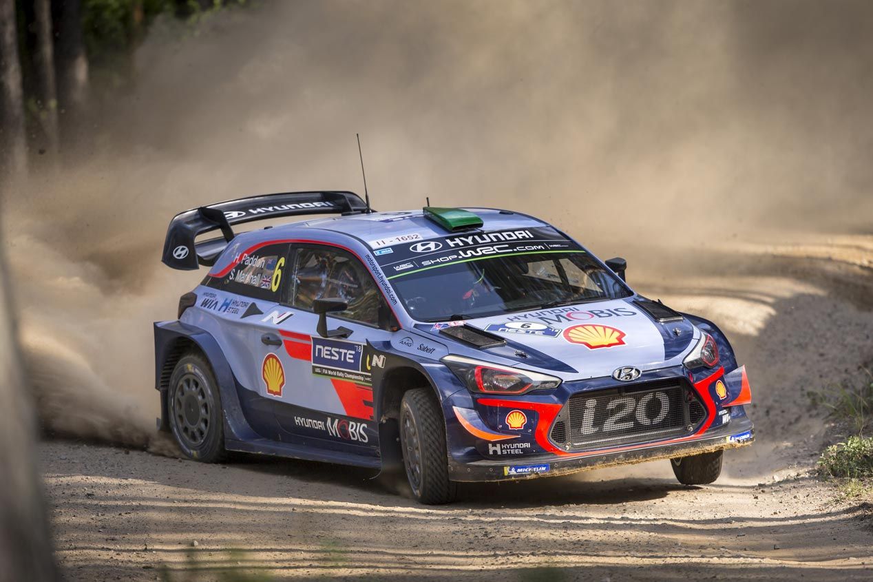 Las mejores fotos del Rally de Finlandia 2018