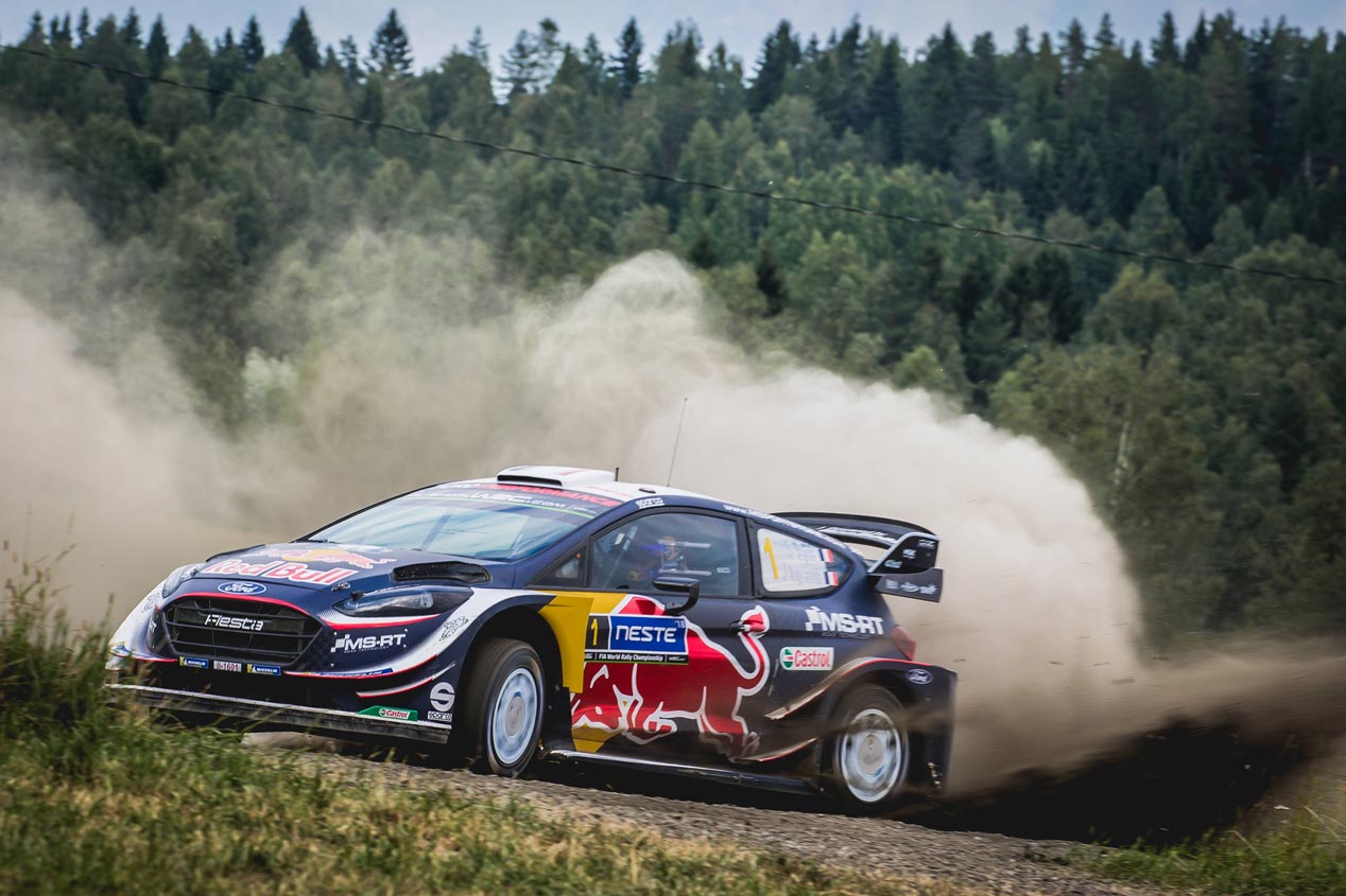 Las mejores fotos del Rally de Finlandia 2018