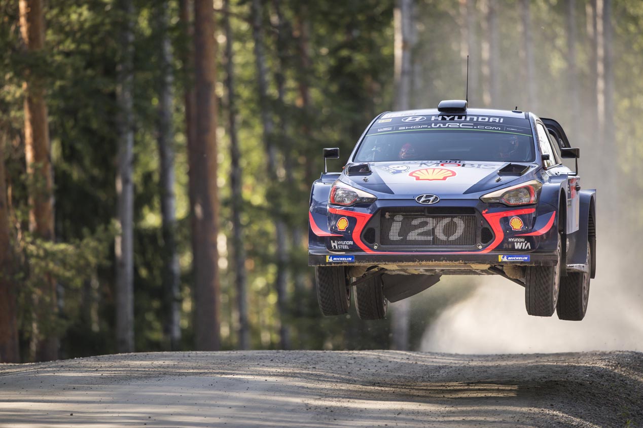 Las mejores fotos del Rally de Finlandia 2018