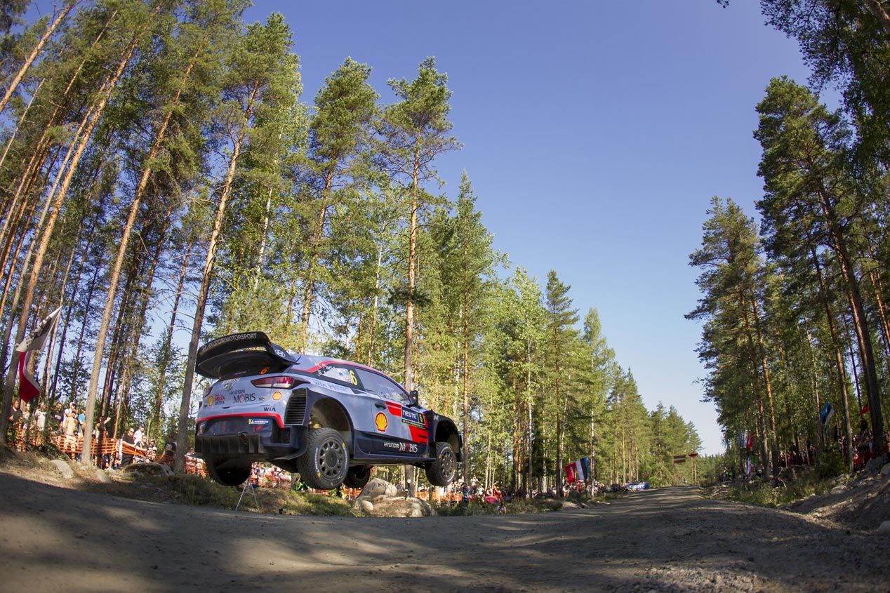 Las mejores fotos del Rally de Finlandia 2018