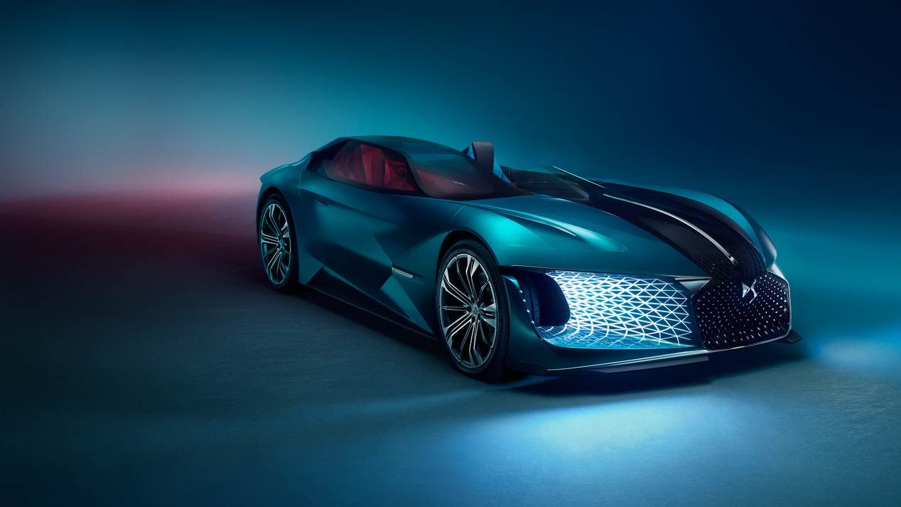 DS X E-Tense: dos coches en uno