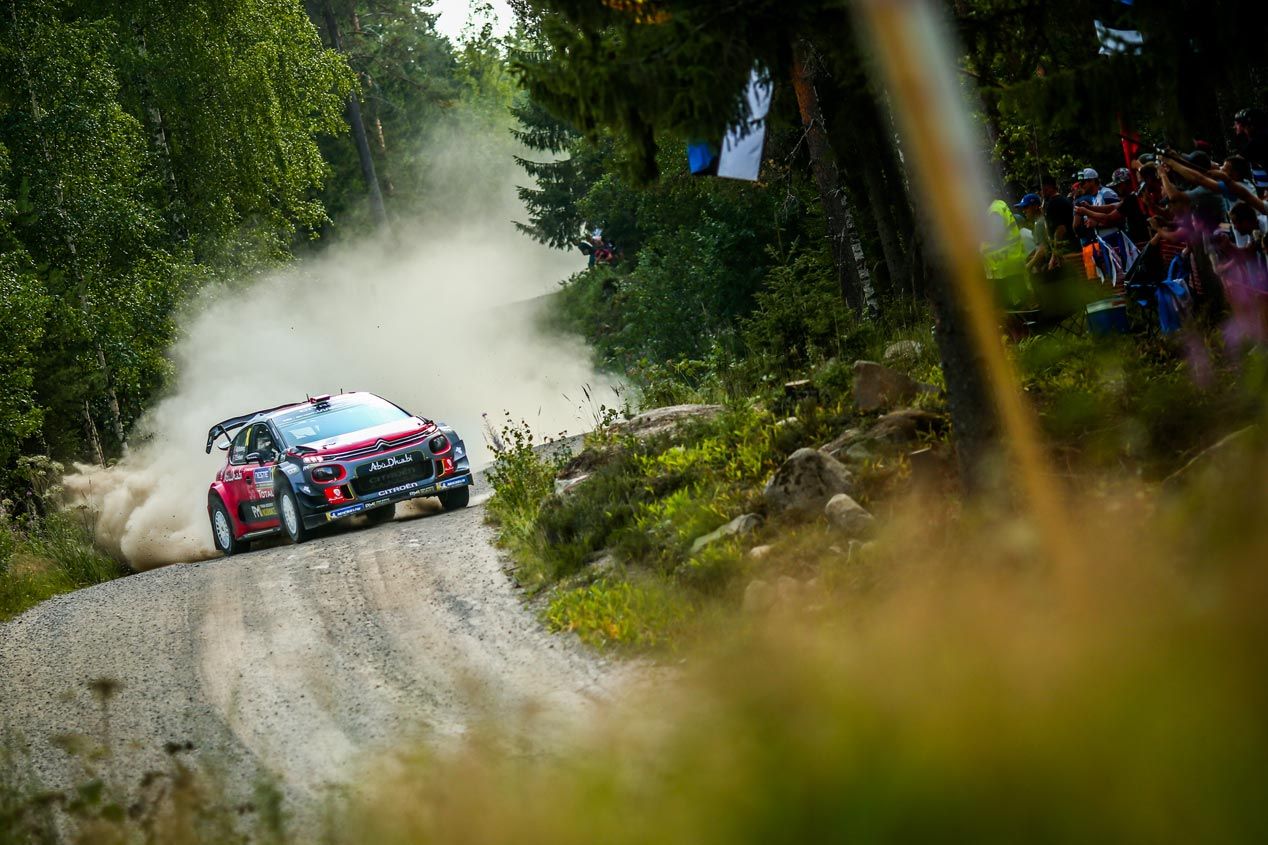 Las mejores fotos del Rally de Finlandia 2018
