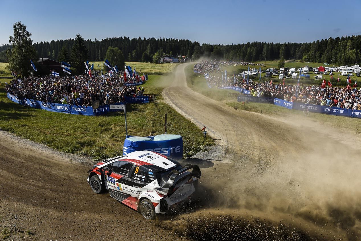 Las mejores fotos del Rally de Finlandia 2018