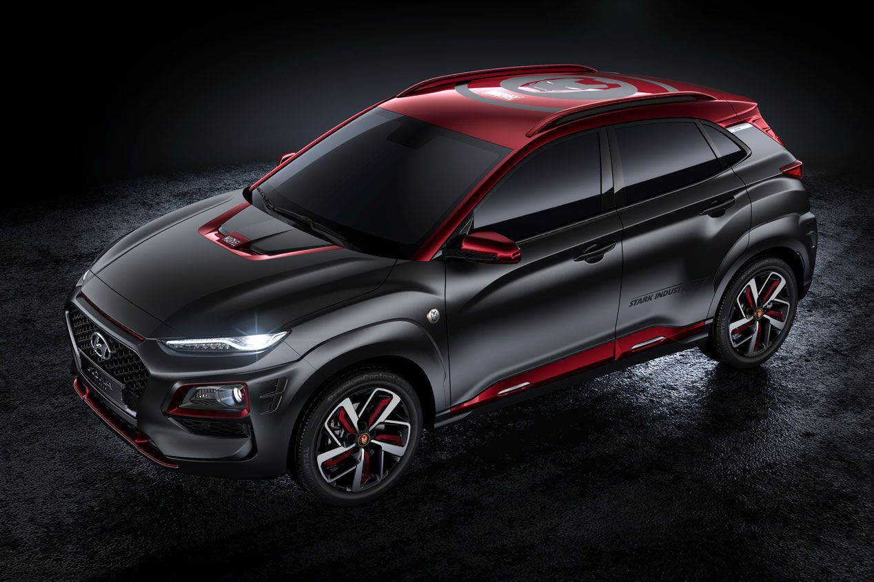 El Hyundai Kona Iron Man Edition, en imágenes
