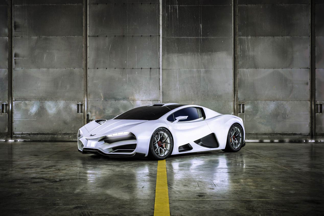 Milan Red, el hiperdeportivo austríaco "anti Bugatti Chiron"