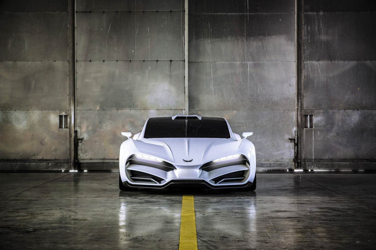Milan Red, el hiperdeportivo austríaco "anti Bugatti Chiron"