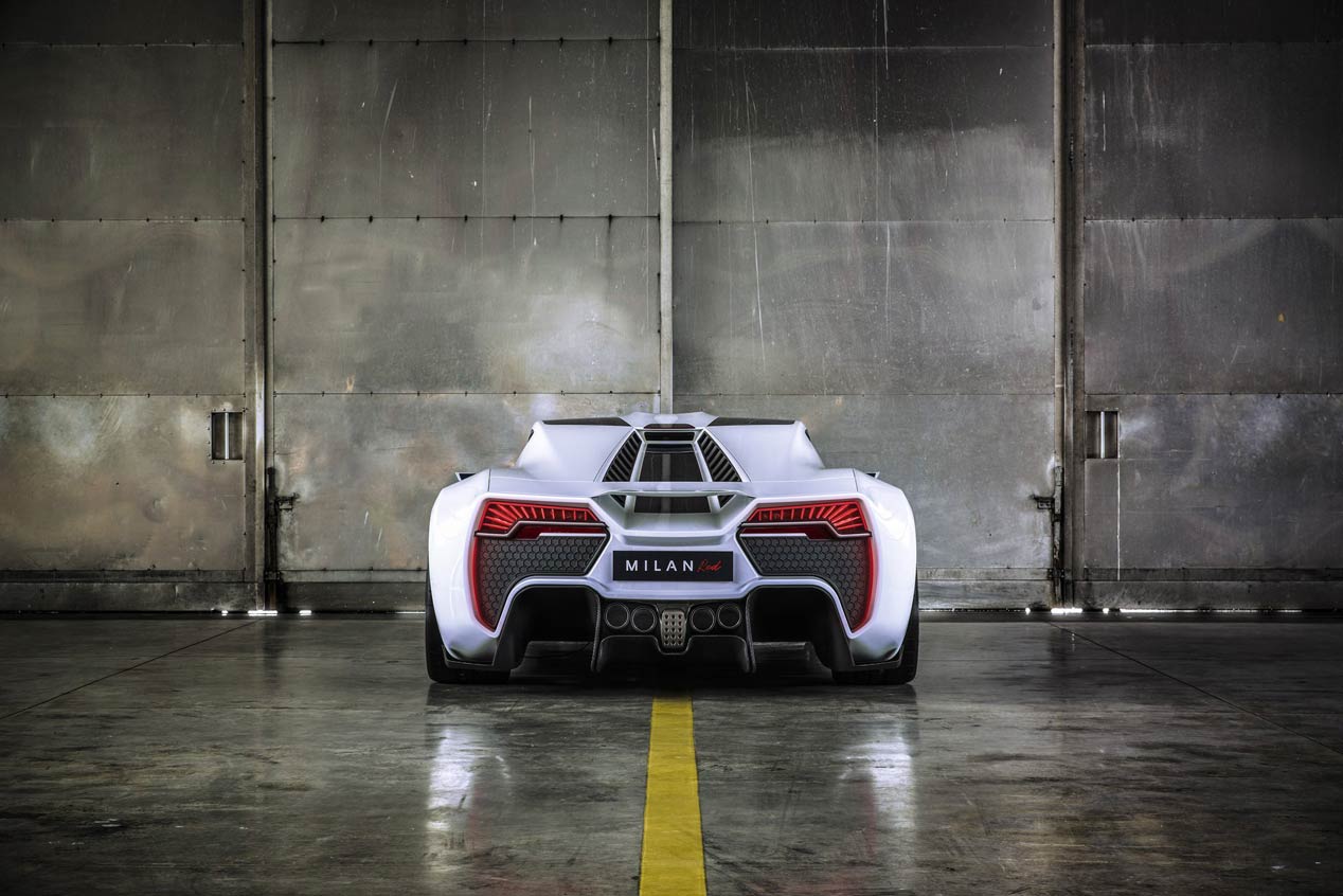 Milan Red, el hiperdeportivo austríaco "anti Bugatti Chiron"
