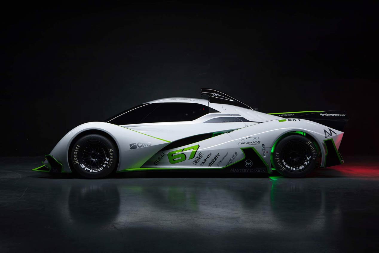 Spice X Concept, nuevo súper deportivo eléctrico para el futuro