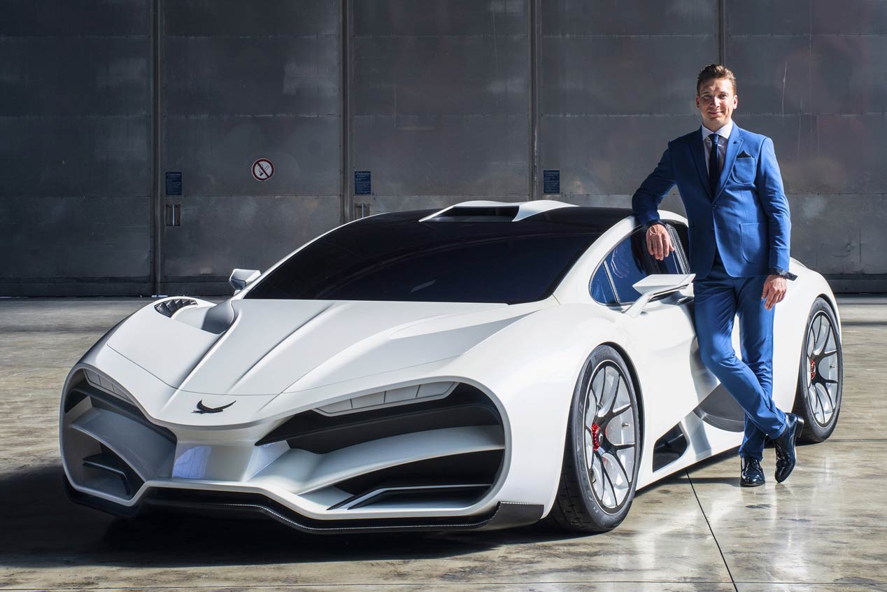 Milan Red, el hiperdeportivo austríaco "anti Bugatti Chiron"