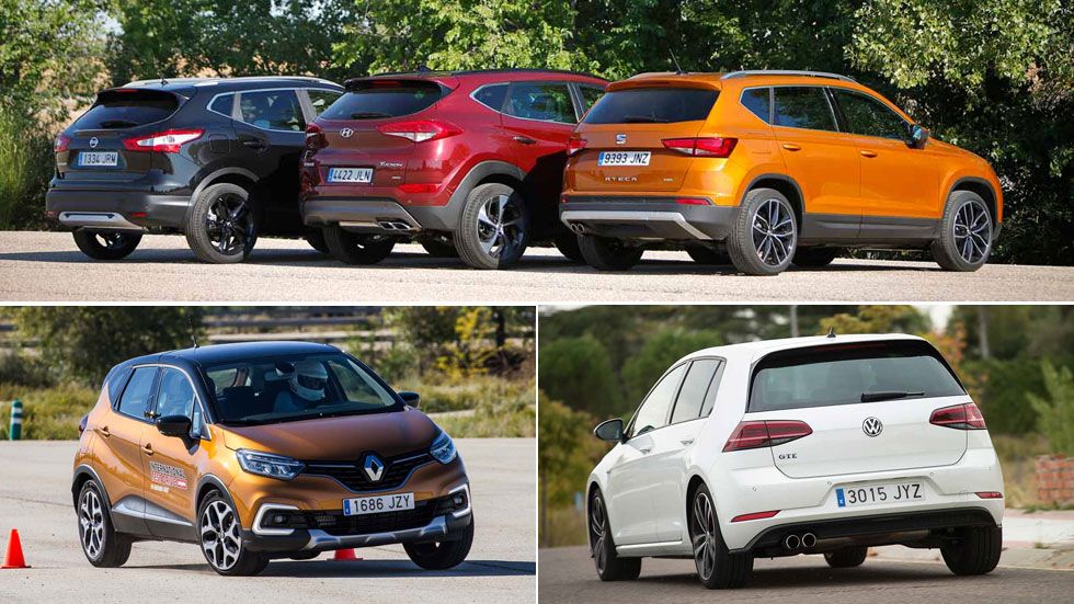 Los 10 coches y los 10 SUV más vendidos en julio en España