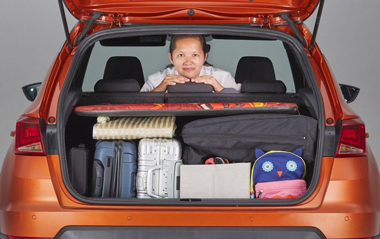 Cómo cargar en maletero, según el método KonMari