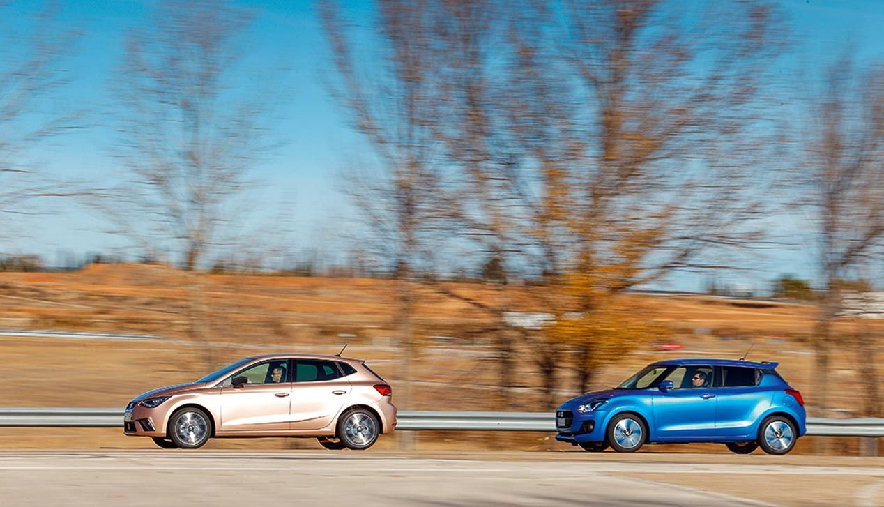 Seat Ibiza frente a Suzuki Swift, coches para millenials