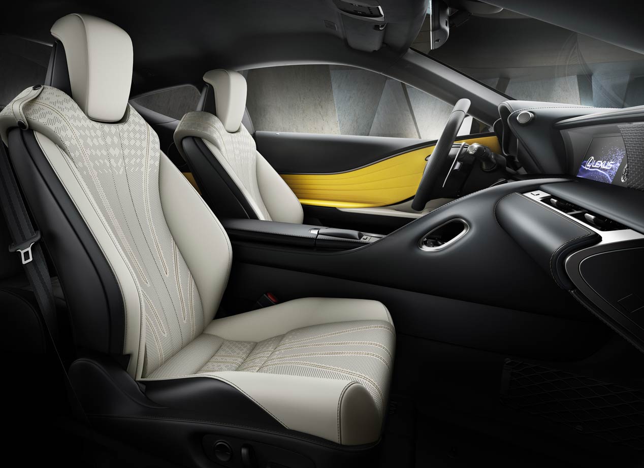 Lexus LC Yellow Edition, deportivo amarillo
