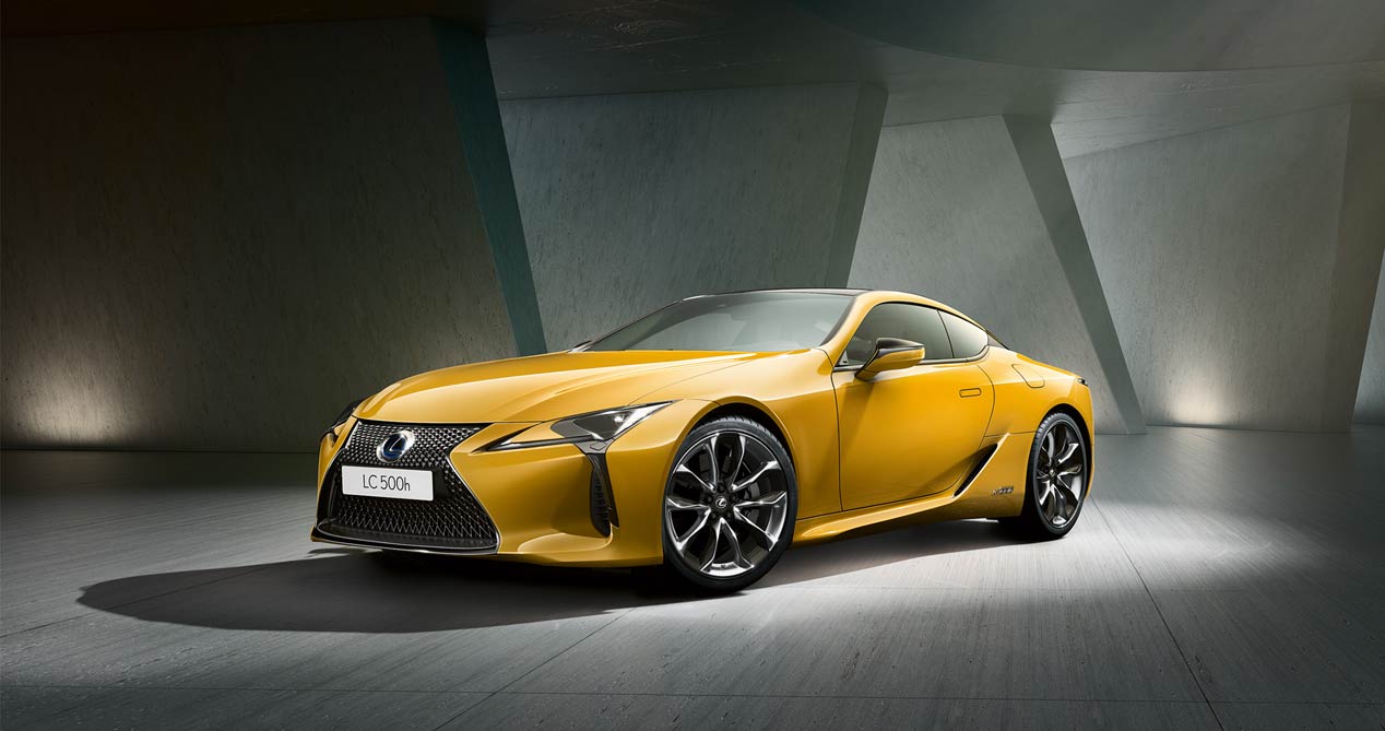 Lexus LC Yellow Edition, deportivo amarillo