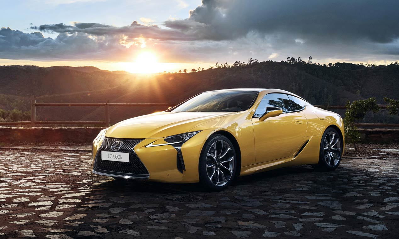 Lexus LC Yellow Edition, deportivo amarillo