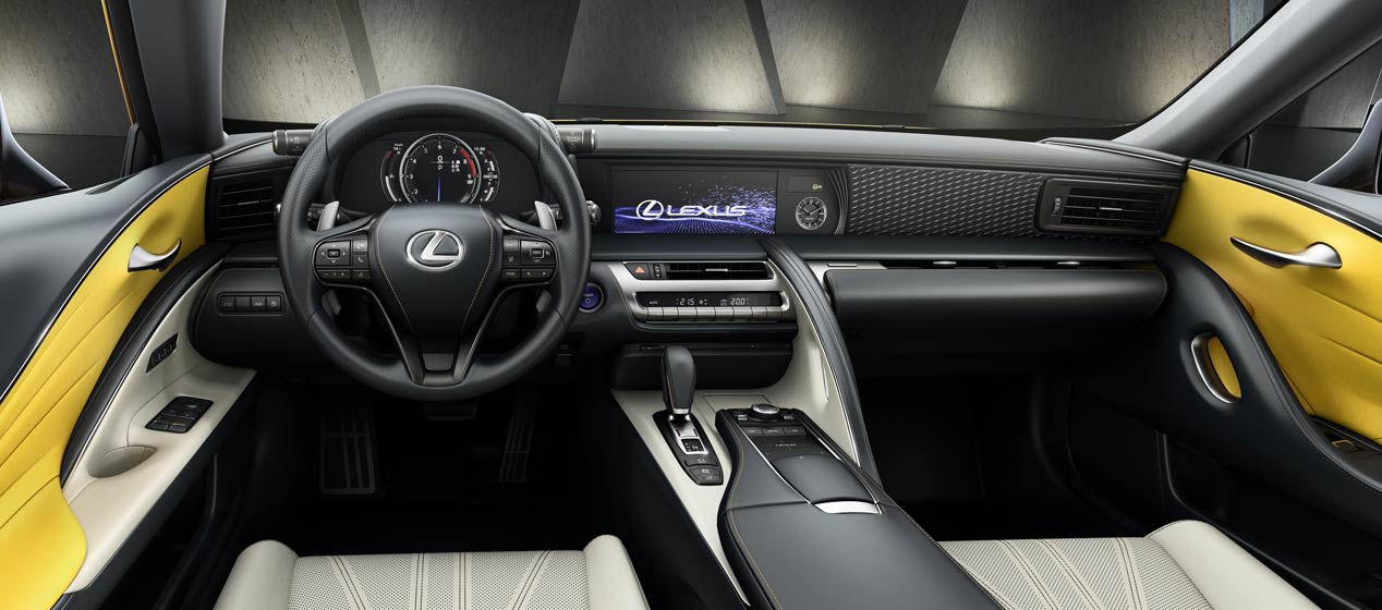 Lexus LC Yellow Edition, deportivo amarillo