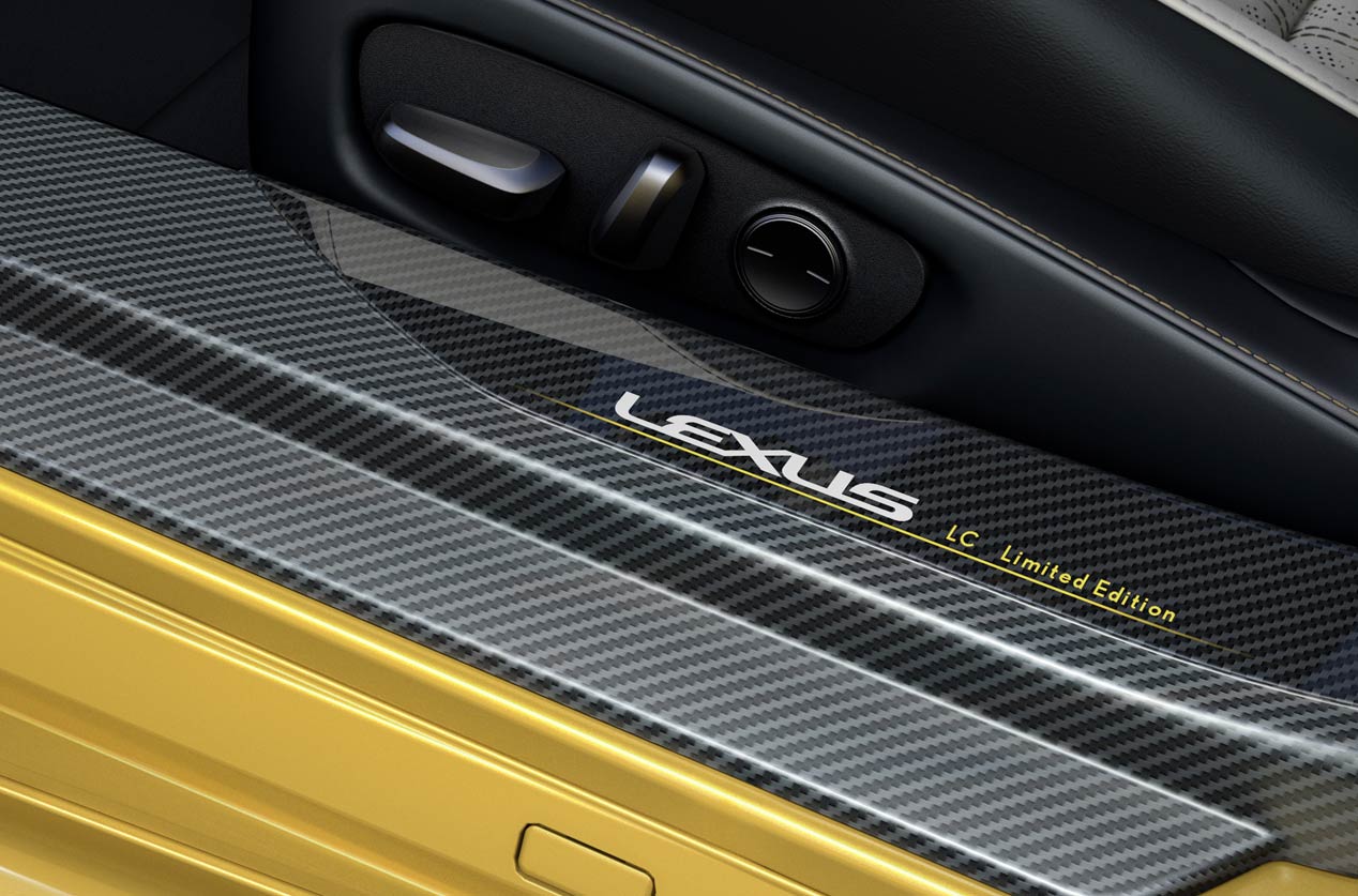 Lexus LC Yellow Edition, deportivo amarillo