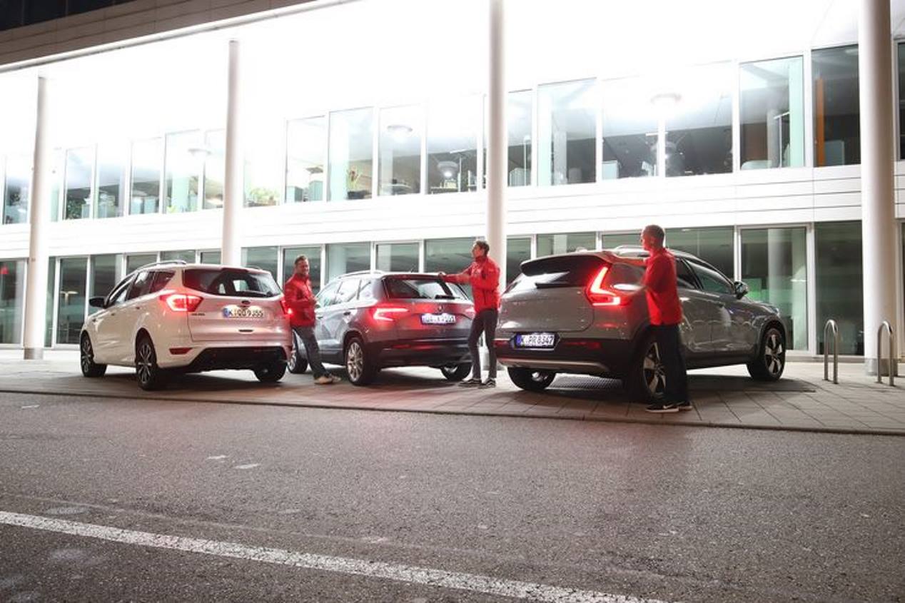 Comparativa SUV: Ford Kuga 1.5 Ecoboost, Skoda Karoq 1.5 TSI y Volvo XC40 T3