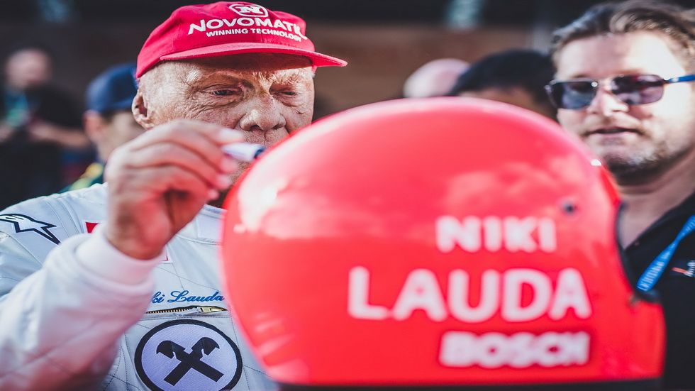 Lauda en el pasado GP de Austria