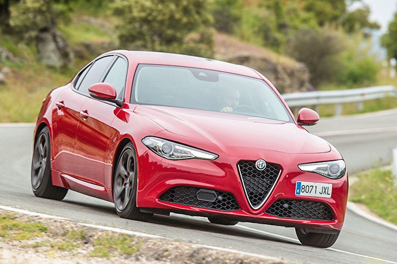 A prueba el Alfa Romeo Giulia, el Opel Insginia y el VW Arteon