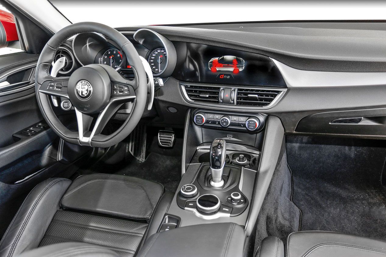 A prueba el Alfa Romeo Giulia, el Opel Insginia y el VW Arteon