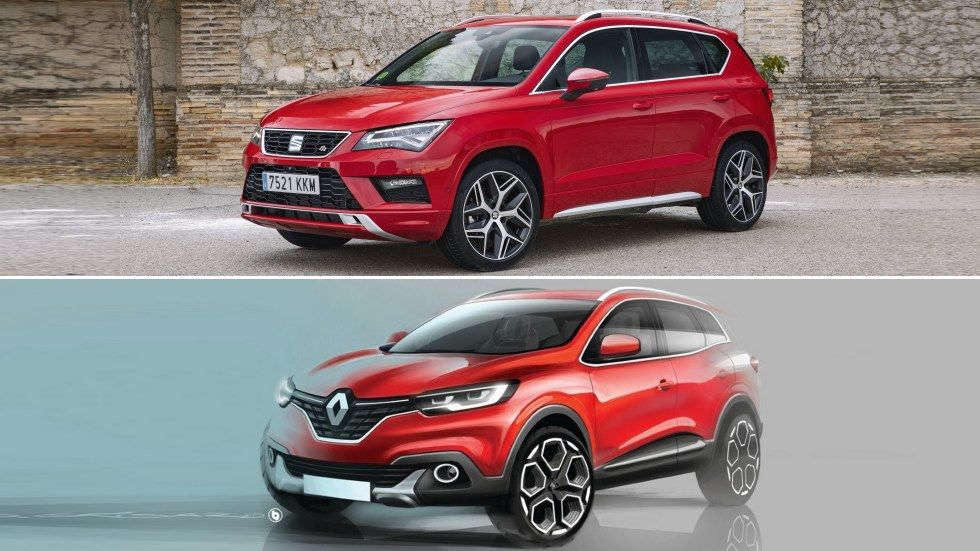 Renault Kadjar 2019 vs Seat Ateca 2018: dos nuevos SUV para aspirar a todo