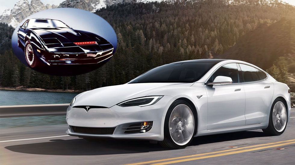 Musk dice que los futuros Tesla serán como K.I.T.T., el coche fantástico