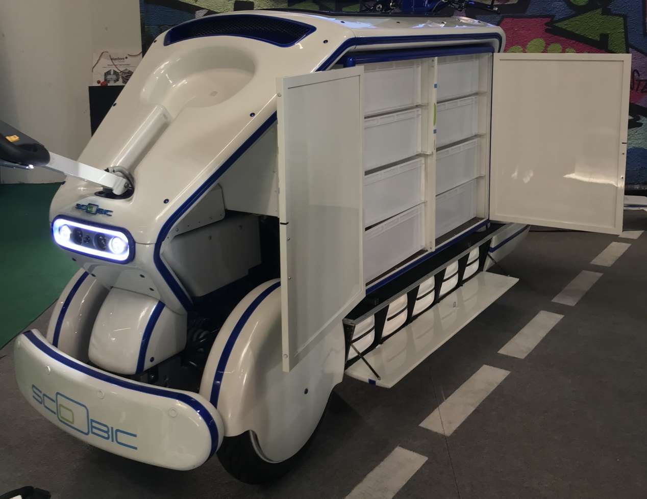 Scoobic: así es el vehículo eléctrico, ciudadano y salva vidas