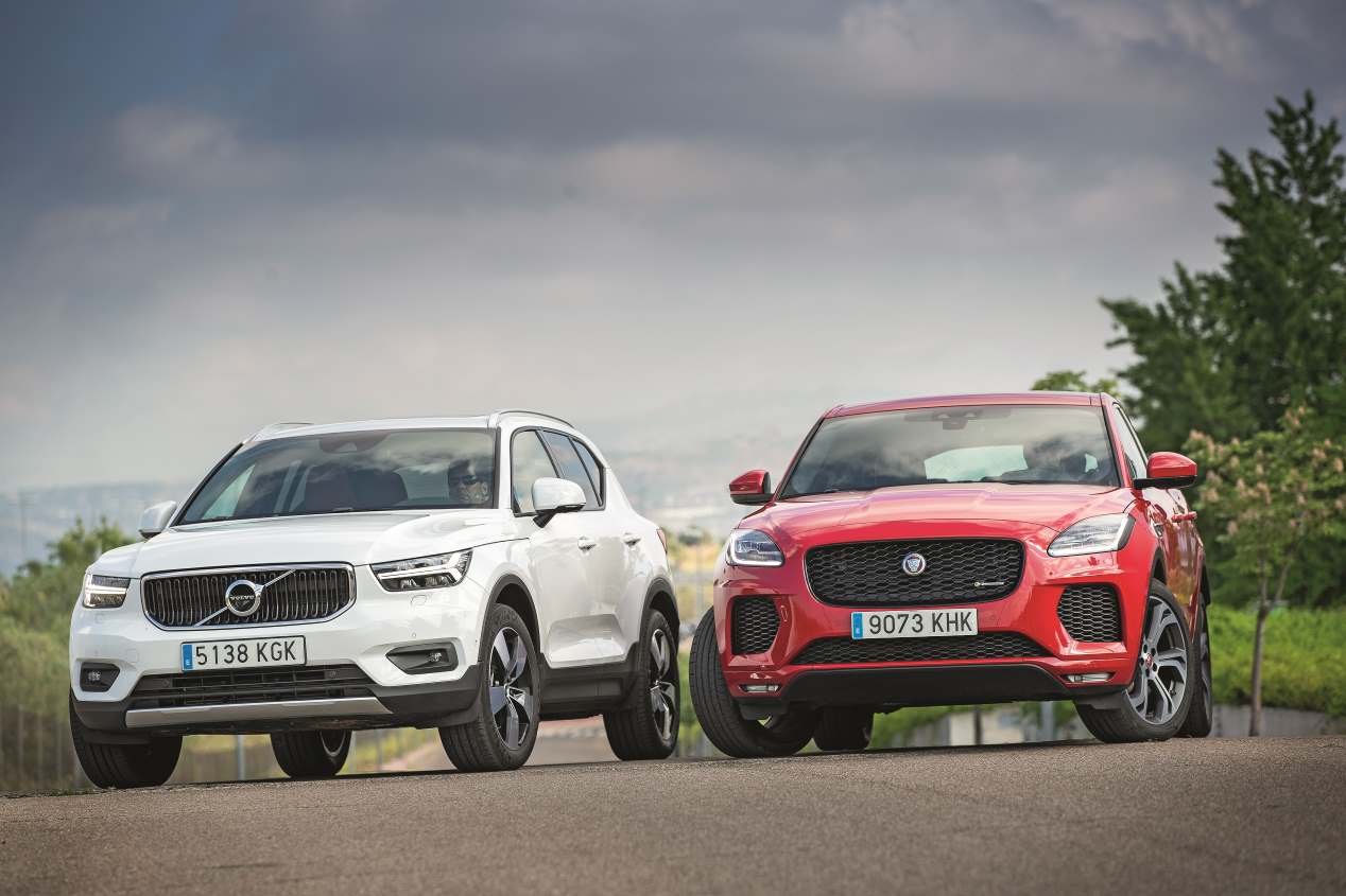 Comparativa: Jaguar E-Pace P250 vs Volvo XC40 T5 