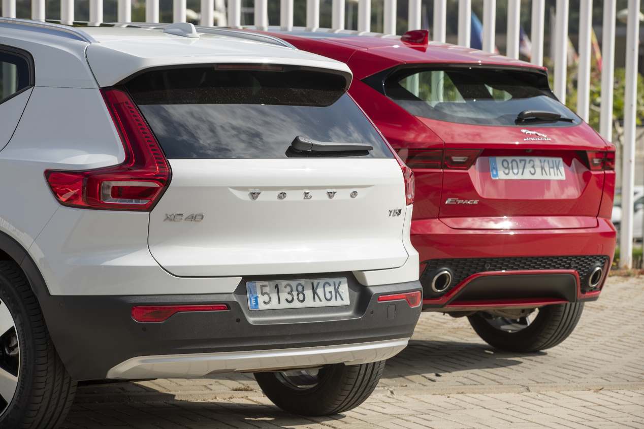 Comparativa: Jaguar E-Pace P250 vs Volvo XC40 T5 