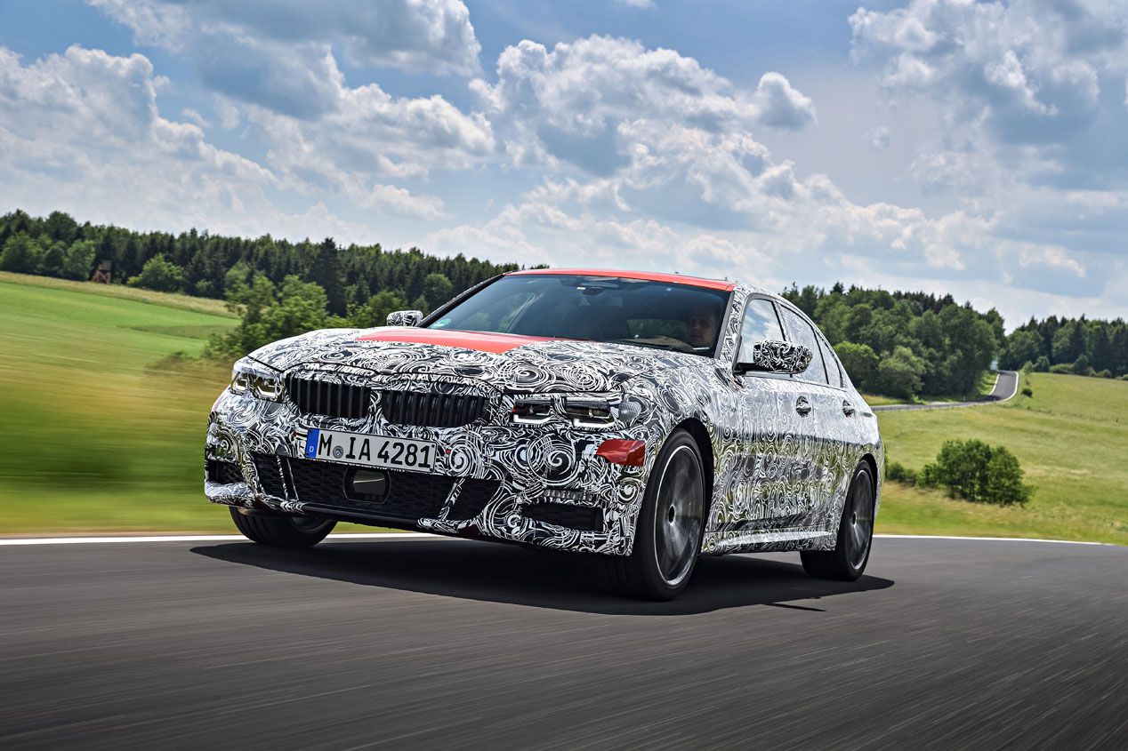 BMW Serie 3 2019: primera imágenes oficiales de la nueva berlina