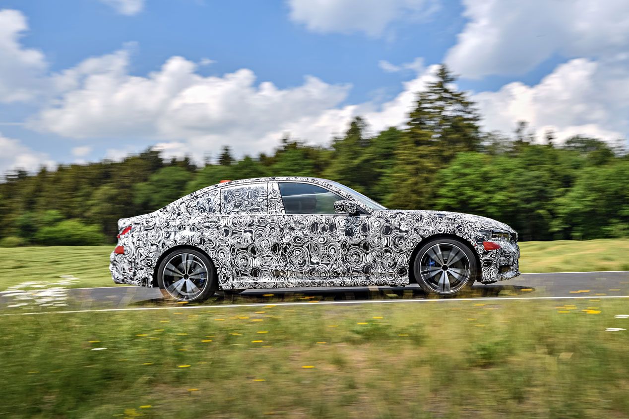 BMW Serie 3 2019: primera imágenes oficiales de la nueva berlina