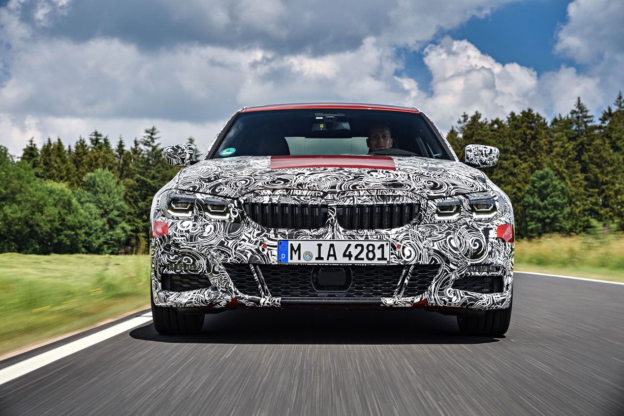 BMW Serie 3 2019: primera imágenes oficiales de la nueva berlina