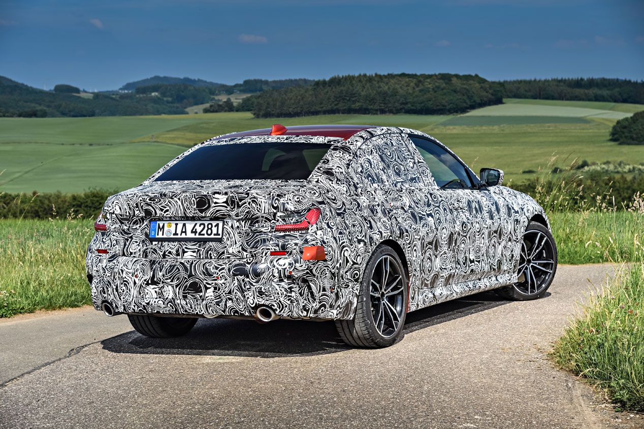BMW Serie 3 2019: primera imágenes oficiales de la nueva berlina