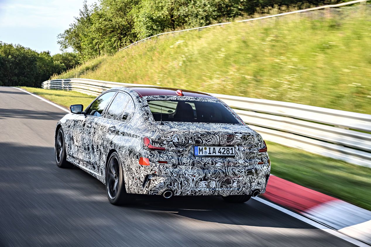 BMW Serie 3 2019: primera imágenes oficiales de la nueva berlina