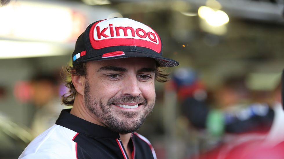 Fernando Alonso este fin de semana en Silverstone