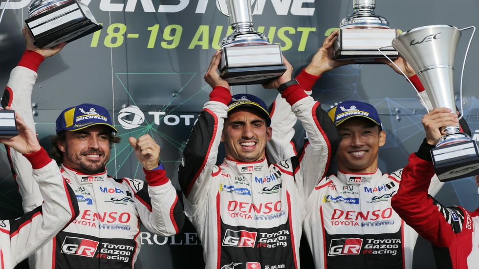 Alonso, Buemi y Nakajima en el podio de las 6 Horas de Silverstone