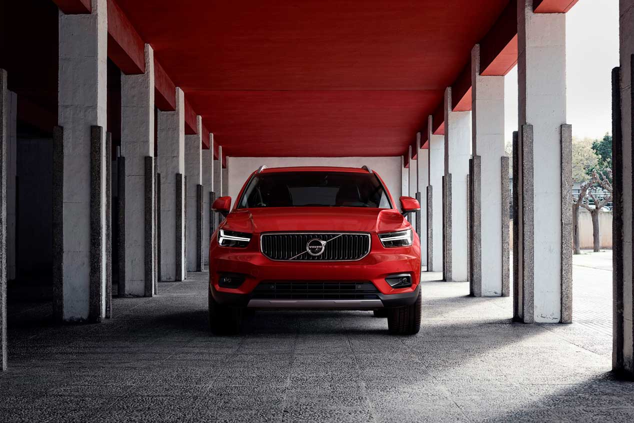 Volvo XC40, el SUV compacto, también con motor tricilíndrico de gasolina