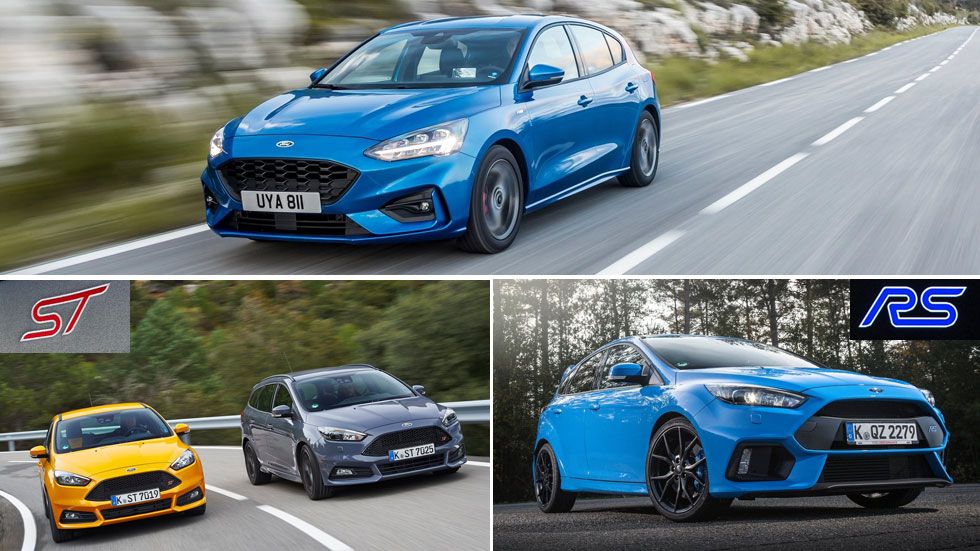 Ford Focus ST 2019 y RS 2020: los Focus más deportivos toman forma