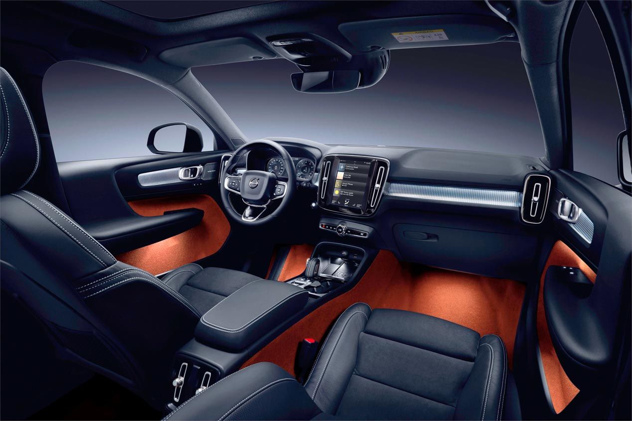 Volvo XC40, el SUV compacto, también con motor tricilíndrico de gasolina