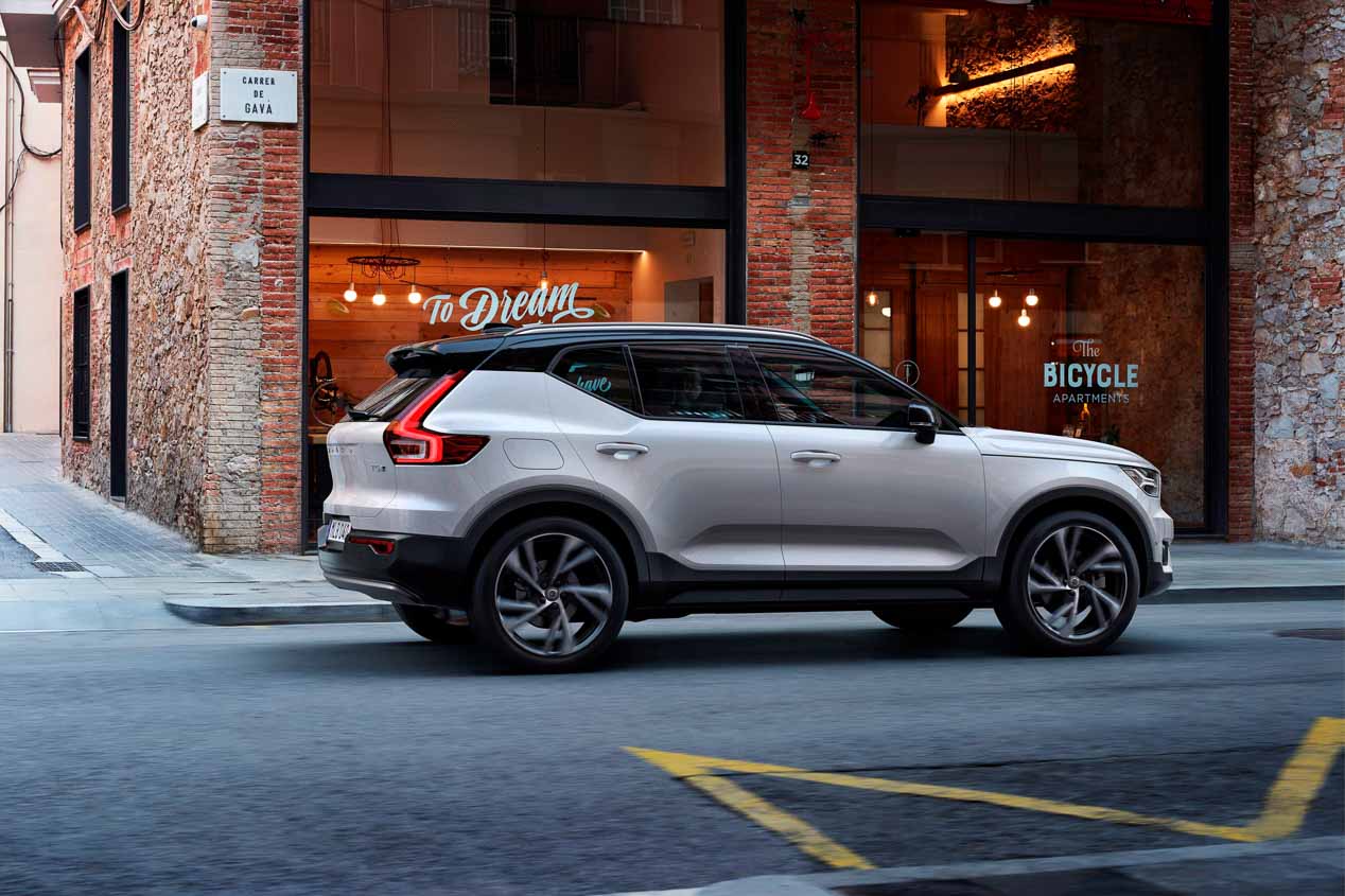 Volvo XC40, el SUV compacto, también con motor tricilíndrico de gasolina