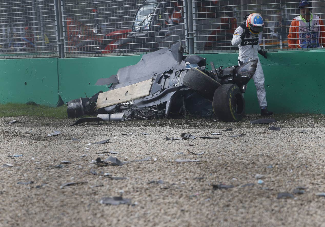 Los peores momentos de Fernando Alonso en F1, en imágenes